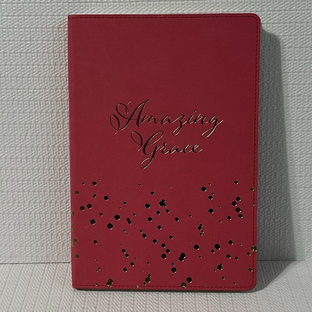 Eccolo Amazing Grace Hardcover Notebook Journal Lined Pink Gold